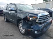 ✅ 2010 Toyota Sequoia Platinum • VIN: 5TDYY5G10AS030492 • Lot: 43330490. Listed on IAAI with 272,577 mi. Free auction sales archive from the USA and detailed vehicle history report at DreamBid. Image 1.