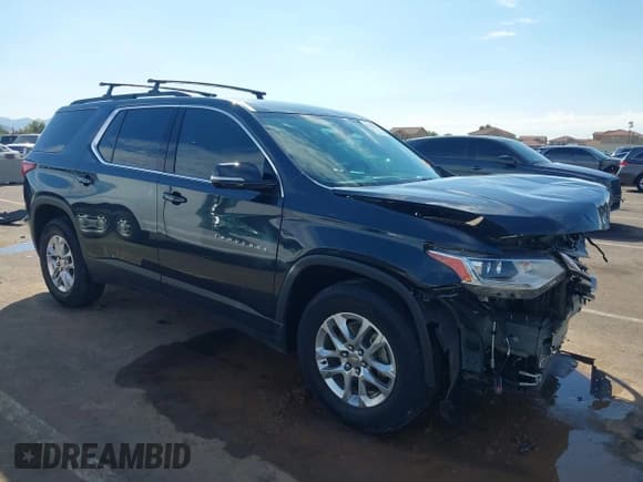 ✅ 2020 Chevrolet Traverse LT Cloth • VIN: 1GNERGKW5LJ215966 • Lot: 43516037. Listed on IAAI with 89,351 mi. Free auction sales archive from the USA and detailed vehicle history report at DreamBid. Image 1.