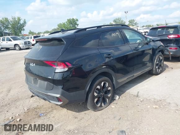 ✅ 2023 Kia Sportage X-Line • VIN: 5XYK6CAF8PG002160 • Lot: 42960519. Listed on IAAI with 37,912 mi. Free auction sales archive from the USA and detailed vehicle history report at DreamBid. Image 4.