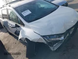 ✅ 2025 Honda Odyssey Touring • VIN: 5FNRL6H83SB005645 • Lot: 43507137. Listed on IAAI with 6,051 mi. Free auction sales archive from the USA and detailed vehicle history report at DreamBid. Image 1.