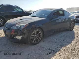 2013 Hyundai Genesis Coupe Track z VIN KMHHU6KJ6DU083931, wystawiony jako Copart lot #47243305 z przebiegiem 191 183 mil mil oraz Szkoda całkowita • Salvage title. Historia ofert i sprzedaży dostępna na DreamBid. Obrazek 1.