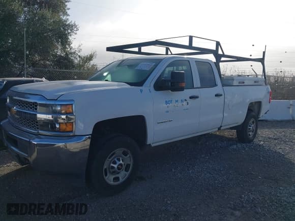 ✅ 2019 Chevrolet Silverado 2500HD Work Truck • VIN: 2GC2CREG8K1188350 • Lot: 43491066. Listed on IAAI with 96,576 mi. Free auction sales archive from the USA and detailed vehicle history report at DreamBid. Image 2.