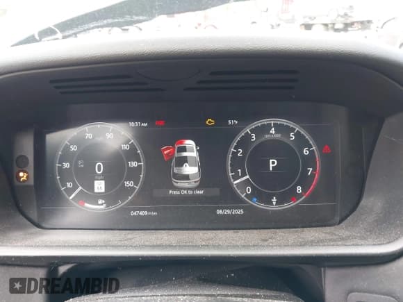 ✅ 2020 Land Rover Discovery HSE • VIN: SALRR2RV1L2433383 • Lot: 43087794. Wystawiony na IAAI z przebiegiem 47 409 mil. Bezpłatny archiwum sprzedaży aukcyjnych z USA i szczegółowy raport historii pojazdu na DreamBid. Zdjęcie 7.