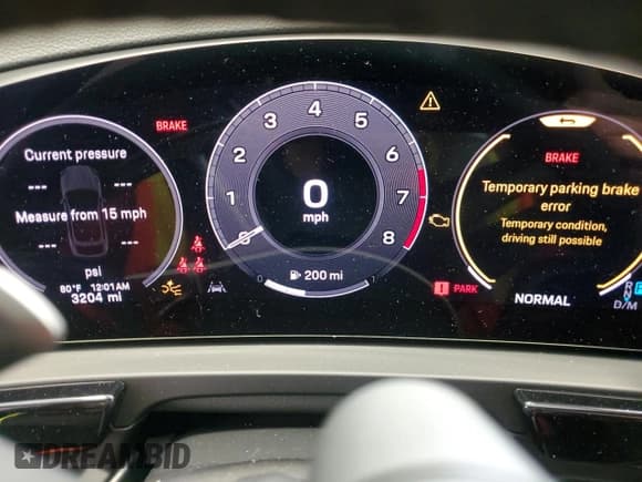 ✅ 2024 Porsche Cayenne • VIN: WP1BA2AY3RDA56525 • Lot: 61639585. Listed on Copart with 3,204 mi. Free auction sales archive from the USA and detailed vehicle history report at DreamBid. Image 9.