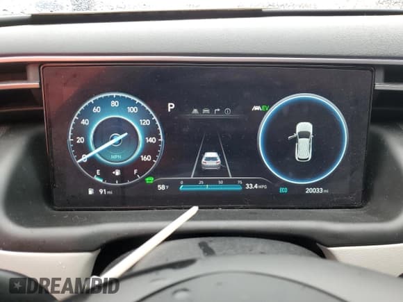 ✅ 2023 Hyundai Tucson SEL Convenience • VIN: KM8JFCA13PU089038 • Lot: 42406694. Wystawiony na Copart z przebiegiem 20 033 mil. Bezpłatny archiwum sprzedaży aukcyjnych z USA i szczegółowy raport historii pojazdu na DreamBid. Zdjęcie 9.