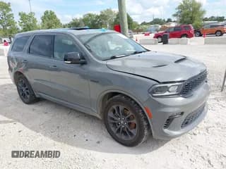 ✅ 2022 Dodge Durango R/T Plus • VIN: 1C4SDJCT9NC220901 • Лот: 43039984. Опубликован ранее на IAAI с пробегом 63 002 миль. Бесплатный доступ к архиву аукционных продаж из США и подробный отчёт об истории автомобиля на DreamBid. Изображение 1.