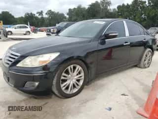 2011 Hyundai Genesis z VIN KMHGC4DE7BU123319, wystawiony jako Copart lot #72771514 z przebiegiem 140 615 mil mil oraz Szkoda całkowita • Salvage title. Historia ofert i sprzedaży dostępna na DreamBid. Obrazek 1.