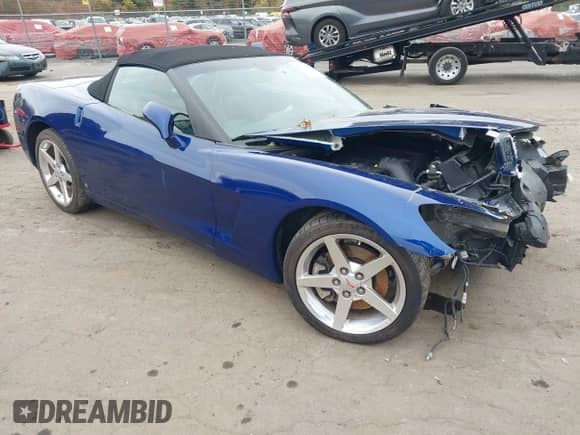 2006 Chevrolet Corvette with VIN 1G1YY36U665108067, listed as a IAAI auction lot 43535782 with 64,007 mi miles and . Bid and sale history available at DreamBid. Image 1.