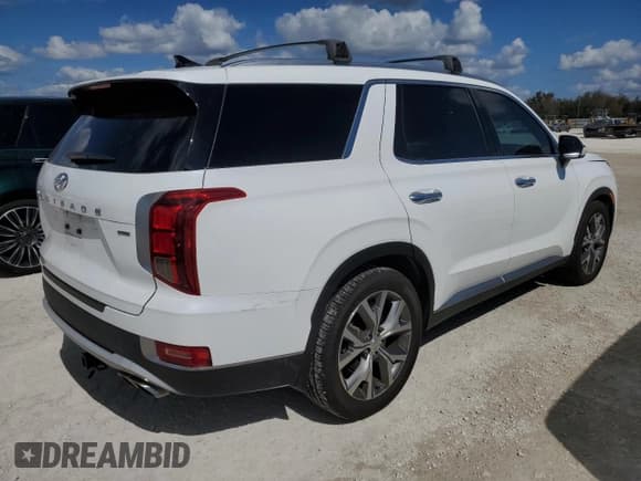 ✅ 2021 Hyundai Palisade SEL • VIN: KM8R4DHE0MU328600 • Лот: 76577944. Опубликован ранее на Copart с пробегом 43 145 миль. Бесплатный доступ к архиву аукционных продаж из США и подробный отчёт об истории автомобиля на DreamBid. Изображение 3.