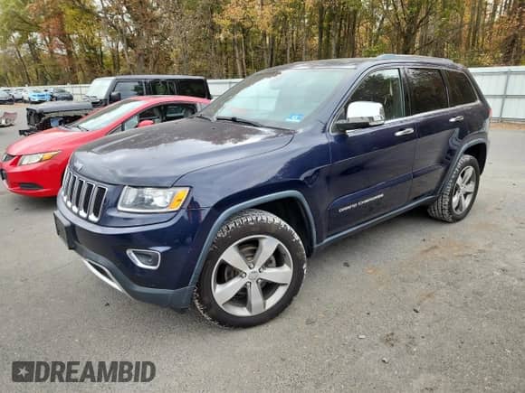 2014 Jeep Grand Cherokee Limited с VIN 1C4RJFBG3EC275854, выставлен на аукционе Copart как лот 82762915 с пробегом 139 150 миль миль и Чистый • Clean title. История ставок и продаж доступна на DreamBid. Изображение 1.