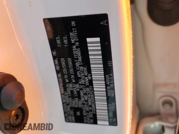 ✅ 2024 Toyota Highlander Hybrid Limited • VIN: 5TDXBRCH2RS615111 • Lot: 58766695. Listed on Copart with 12,057 mi. Free auction sales archive from the USA and detailed vehicle history report at DreamBid. Image 12.