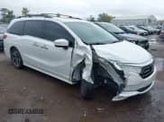 ✅ 2022 Honda Odyssey Elite • VIN: 5FNRL6H94NB042734 • Lot: 43392090. Listed on IAAI with 66,134 mi. Free auction sales archive from the USA and detailed vehicle history report at DreamBid. Image 1.