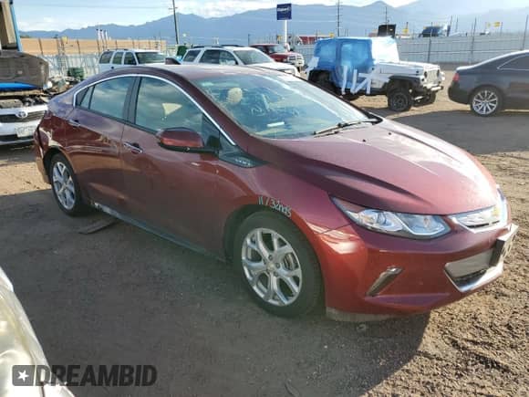 2017 Chevrolet Volt Premier с VIN 1G1RD6S59HU180096, выставлен на аукционе Copart как лот 58022553 с пробегом 36 708 миль миль и . История ставок и продаж доступна на DreamBid. Изображение 4.