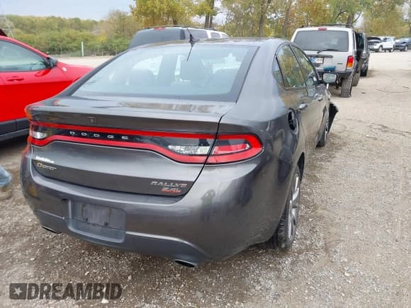 ✅ 2014 Dodge Dart SXT • VIN: 1C3CDFBB6ED743771 • Lot: 43543902. Listed on IAAI with 187,553 mi. Free auction sales archive from the USA and detailed vehicle history report at DreamBid. Image 4.