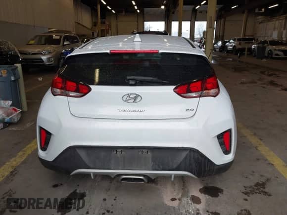 2019 Hyundai Veloster Premium with VIN KMHTG6AF7KU019571, listed as a IAAI auction lot 41478431 with 107,197 mi miles and . Bid and sale history available at DreamBid. Image 17.