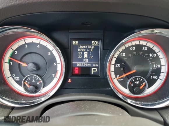 ✅ 2013 Dodge Durango Crew • VIN: 1C4RDJDG5DC670351 • Lot: 91717735. Listed on Copart with 166,734 mi. Free auction sales archive from the USA and detailed vehicle history report at DreamBid. Image 9.