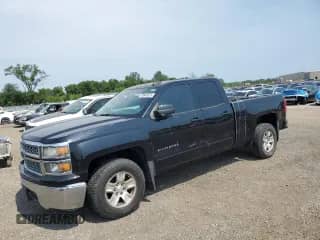 2015 Chevrolet Silverado 1500 LT with VIN 1GCRCREC9FZ363505, listed as a Copart auction lot 68943655 with 180,244 mi miles and Salvage title. Bid and sale history available at DreamBid. Image 1.