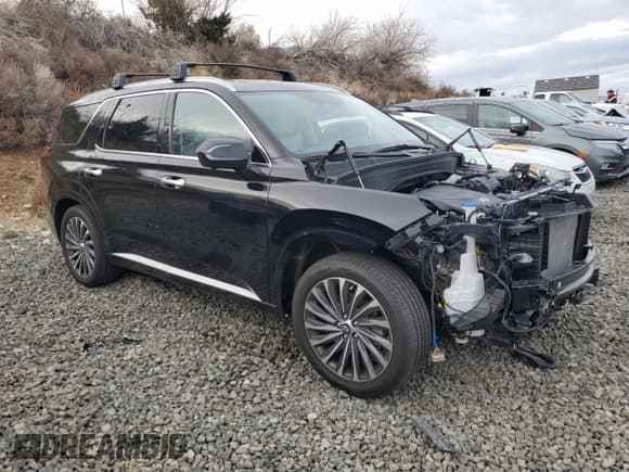 ✅ 2024 Hyundai Palisade Calligraphy • VIN: KM8R7DGE0RU657863 • Лот: 84061014. Опубликован ранее на Copart с пробегом 7 209 миль. Бесплатный доступ к архиву аукционных продаж из США и подробный отчёт об истории автомобиля на DreamBid. Изображение 4.