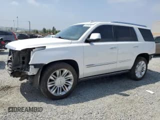 ✅ 2018 Cadillac Escalade Platinum • VIN: 1GYS4DKJXJR341889 • Lot: 55339255. Listed on Copart with 82,788 mi. Free auction sales archive from the USA and detailed vehicle history report at DreamBid. Image 1.