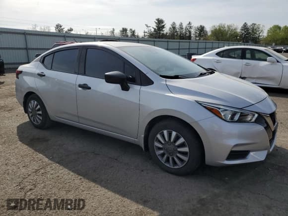 ✅ 2020 Nissan Versa S • VIN: 3N1CN8BV8LL851365 • Lot: 56668615. Listed on Copart with 52,454 mi. Free auction sales archive from the USA and detailed vehicle history report at DreamBid. Image 4.