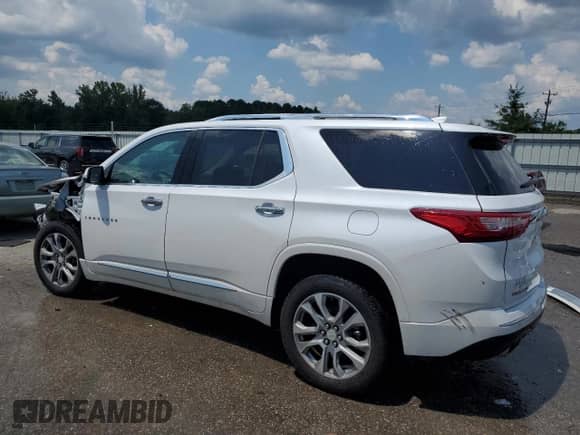 2020 Chevrolet Traverse Premier z VIN 1GNERKKW7LJ153344, wystawiony jako Copart lot #69033835 z przebiegiem 201 594 mil mil oraz Szkoda całkowita • Salvage title. Historia ofert i sprzedaży dostępna na DreamBid. Obrazek 2.