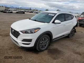 ✅ 2021 Hyundai Tucson SEL • VIN: KM8J33AL6MU357716 • Lot: 93687295. Listed on Copart with 57,672 mi. Free auction sales archive from the USA and detailed vehicle history report at DreamBid. Image 1.