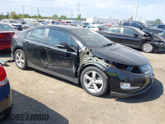 ✅ 2012 Chevrolet Volt • VIN: 1G1RA6E48CU111940 • Lot: 42937374. Listed on IAAI with 141,540 mi. Free auction sales archive from the USA and detailed vehicle history report at DreamBid. Image 1.