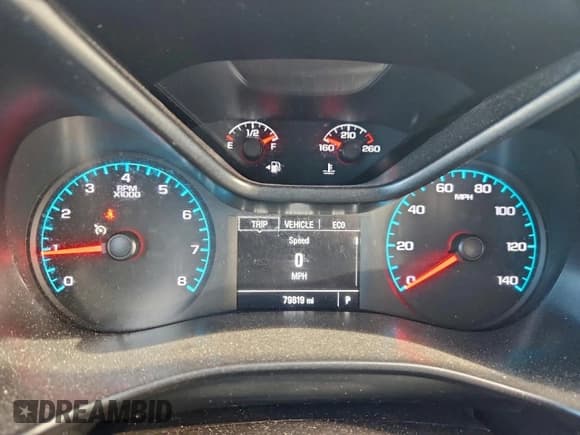 ✅ 2019 Chevrolet Colorado 2WD Work Truck • VIN: 1GCGSBEA8K1288224 • Lot: 94739705. Listed on Copart with 79,819 mi. Free auction sales archive from the USA and detailed vehicle history report at DreamBid. Image 9.