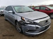 ✅ 2017 Hyundai Sonata SE • VIN: 5NPE24AF7HH553978 • Lot: 65781972. Listed on Copart with 88,832 mi. Free auction sales archive from the USA and detailed vehicle history report at DreamBid. Image 1.