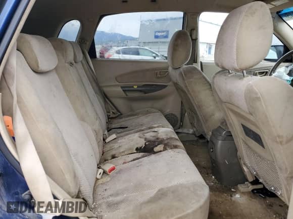 2007 Hyundai Tucson SE with VIN KM8JN72D47U526922, listed as a Copart auction lot 58834145 with 191,302 mi miles and Salvage title. Bid and sale history available at DreamBid. Image 11.
