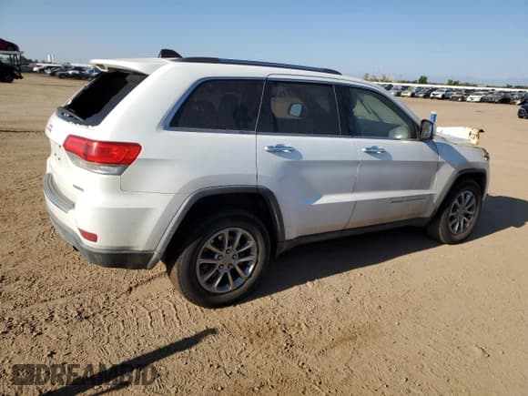 ✅ 2015 Jeep Grand Cherokee Limited • VIN: 1C4RJFBM7FC890687 • Лот: 68696035. Опубликован ранее на Copart с пробегом Не указан. Бесплатный доступ к архиву аукционных продаж из США и подробный отчёт об истории автомобиля на DreamBid. Изображение 3.
