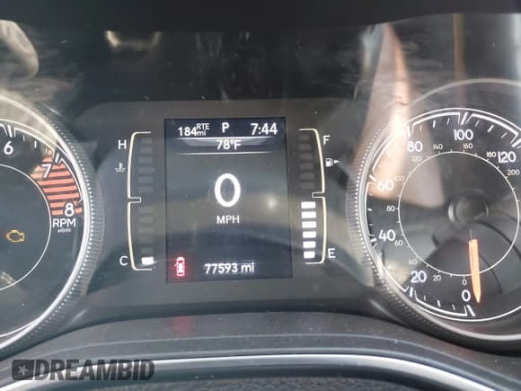 ✅ 2019 Jeep Cherokee Latitude Plus • VIN: 1C4PJMLX7KD231288 • Lot: 42675414. Listed on IAAI with 77,593 mi. Free auction sales archive from the USA and detailed vehicle history report at DreamBid. Image 16.