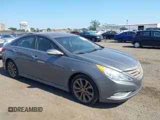 2014 Hyundai Sonata Limited with VIN 5NPEC4AC6EH813981, listed as a IAAI auction lot 42966552 with 100,967 mi miles and . Bid and sale history available at DreamBid. Image 1.