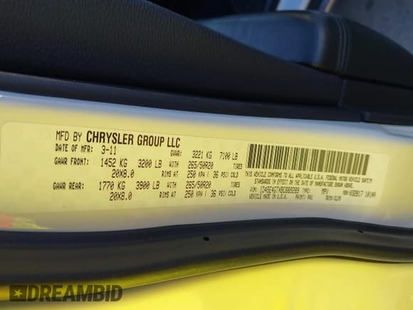 ✅ 2011 Dodge Durango Crew • VIN: 1D4SE4GTXBC689289 • Lot: 43610834. Wystawiony na IAAI z przebiegiem 200 871 mil. Bezpłatny archiwum sprzedaży aukcyjnych z USA i szczegółowy raport historii pojazdu na DreamBid. Zdjęcie 9.