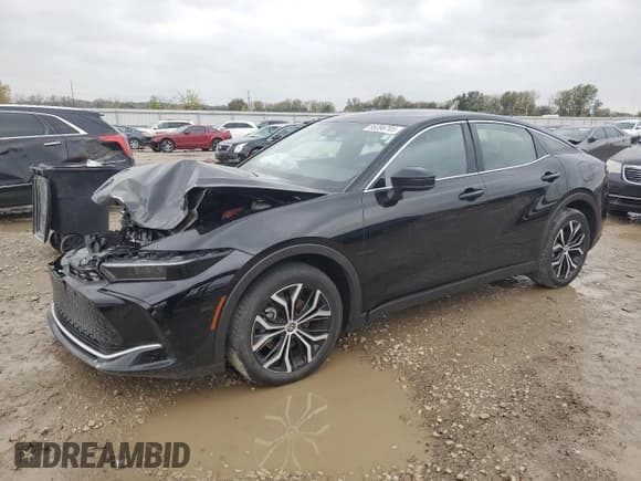 ✅ 2023 Toyota Crown XLE • VIN: JTDAAAAF0P3008473 • Lot: 85396705. Listed on Copart with 27,582 mi. Free auction sales archive from the USA and detailed vehicle history report at DreamBid. Image 1.