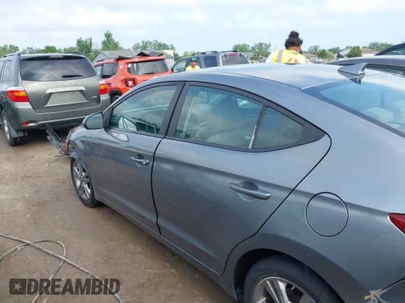 2018 Hyundai Elantra Value Edition with VIN KMHD84LF4JU595233, listed as a IAAI auction lot 42512154 with 102,291 mi miles and . Bid and sale history available at DreamBid. Image 15.