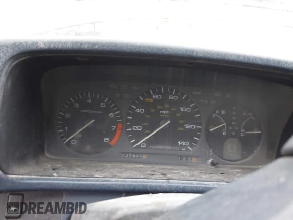 ✅ 1991 Honda Prelude • VIN: JHMBA4228MC002304 • Lot: 42428541. Listed on IAAI with 235,940 mi. Free auction sales archive from the USA and detailed vehicle history report at DreamBid. Image 7.