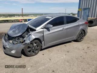 2012 Hyundai Elantra Limited z VIN KMHDH4AE9CU437760, wystawiony jako Copart lot #84178104 z przebiegiem 86 658 mil mil oraz Szkoda całkowita • Salvage title. Historia ofert i sprzedaży dostępna na DreamBid. Obrazek 1.