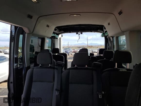 ✅ 2024 Ford Transit Passenger XL • VIN: 1FBAX2C84RKB38434 • Lot: 72059625. Listed on Copart with 11,115 mi. Free auction sales archive from the USA and detailed vehicle history report at DreamBid. Image 10.