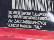 ✅ 2018 Jeep Renegade Latitude • VIN: ZACCJABB6JPH97400 • Lot: 41588794. Wystawiony na IAAI z przebiegiem 63 647 mil. Bezpłatny archiwum sprzedaży aukcyjnych z USA i szczegółowy raport historii pojazdu na DreamBid. Zdjęcie 9.