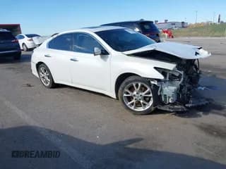 ✅ 2014 Nissan Maxima SV • VIN: 1N4AA5AP4EC494692 • Lot: 43645885. Listed on IAAI with Not provided. Free auction sales archive from the USA and detailed vehicle history report at DreamBid. Image 1.