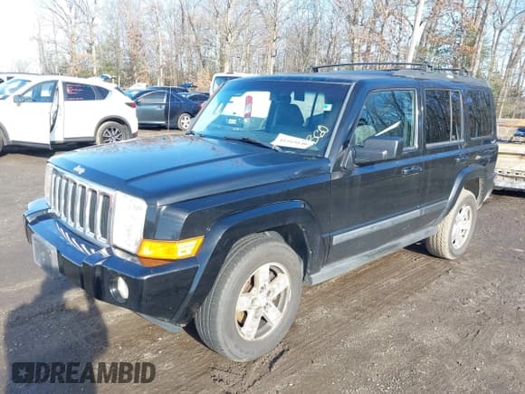 ✅ 2007 Jeep Commander Sport • VIN: 1J8HG48K97C566185 • Лот: 41519140. Опубликован ранее на IAAI с пробегом 127 230 миль. Бесплатный доступ к архиву аукционных продаж из США и подробный отчёт об истории автомобиля на DreamBid. Изображение 2.