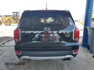 2022 Hyundai Palisade SEL с VIN KM8R24HE2NU356762, выставлен на аукционе Copart как лот 63519354 с пробегом 30 081 миль миль и Списание • Salvage title. История ставок и продаж доступна на DreamBid. Изображение 6.