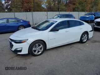 2020 Chevrolet Malibu LS z VIN 1G1ZB5ST6LF015215, wystawiony jako Copart lot #89718385 z przebiegiem 76 519 mil mil oraz Szkoda całkowita • Salvage title. Historia ofert i sprzedaży dostępna na DreamBid. Obrazek 1.