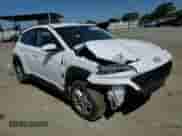 2023 Hyundai Kona SE with VIN KM8K22AB3PU057015, listed as a Copart auction lot 81953795 with 6,186 mi miles and Salvage title. Bid and sale history available at DreamBid. Image 14.