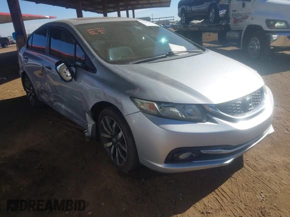 ✅ 2015 Honda Civic EX-L • VIN: 2HGFB2F92FH549193 • Lot: 43687740. Listed on IAAI with Not provided. Free auction sales archive from the USA and detailed vehicle history report at DreamBid. Image 1.