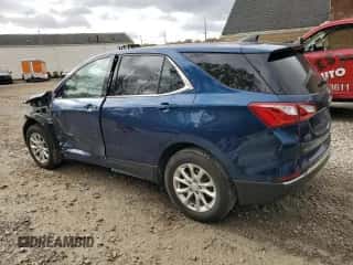 2020 Chevrolet Equinox LT z VIN 2GNAXUEV8L6109319, wystawiony jako Copart lot #82580875 z przebiegiem 49 245 mil mil oraz Szkoda całkowita • Salvage title. Historia ofert i sprzedaży dostępna na DreamBid. Obrazek 2.
