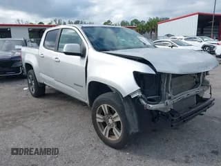 ✅ 2018 Chevrolet Colorado 2WD Work Truck • VIN: 1GCGSBEA2J1206258 • Lot: 43564281. Listed on IAAI with 127,524 mi. Free auction sales archive from the USA and detailed vehicle history report at DreamBid. Image 1.