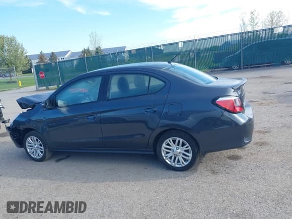 ✅ 2024 Mitsubishi Mirage SE • VIN: ML32FVFJXRHF02460 • Lot: 42224001. Listed on IAAI with 8,413 mi. Free auction sales archive from the USA and detailed vehicle history report at DreamBid. Image 14.