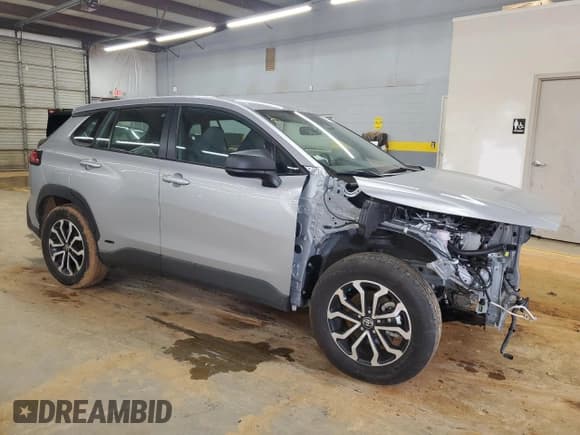 ✅ 2024 Toyota Corolla Cross Hybrid S • VIN: 7MUFBABG7RV035039 • Lot: 56900825. Listed on Copart with 6,331 mi. Free auction sales archive from the USA and detailed vehicle history report at DreamBid. Image 4.